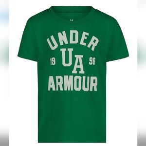 Under Armour Kids' Green Graphic Tee